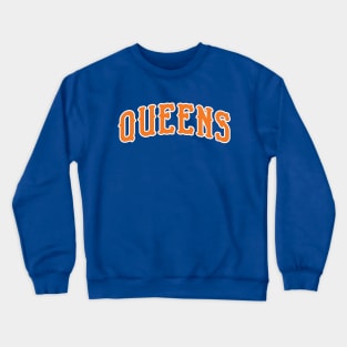 Queens 'New York' Baseball Fan: Represent Your Borough Crewneck Sweatshirt